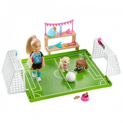 Barbie Dreamhouse Adventures: Chelsea foci játékszett GHK37