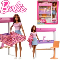 Barbie: Dolgozószobai bútorszett babával DVX51