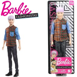 Barbie Fashionistas: Barbie egér mintás ruhában FBR37