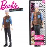 Barbie Fashionistas: Lila hajú Ken baba kockás farmeringben DWK44