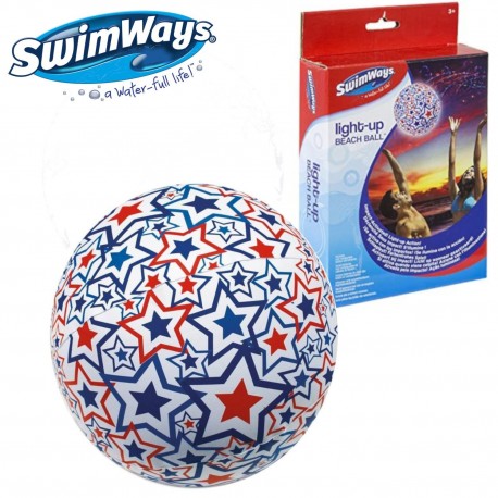 SwimWays Felfújható világító strandlabda 6038071