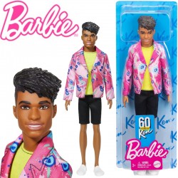 Barbie: Ken 60. évfordulós baba virág mintás zakóban GRB41