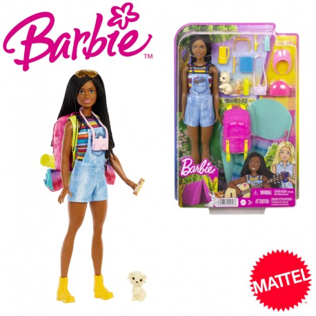 Barbie - Kempingező Brooklyn baba