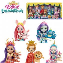 Enchantimals Royal - Királyi figurák 5 db-os