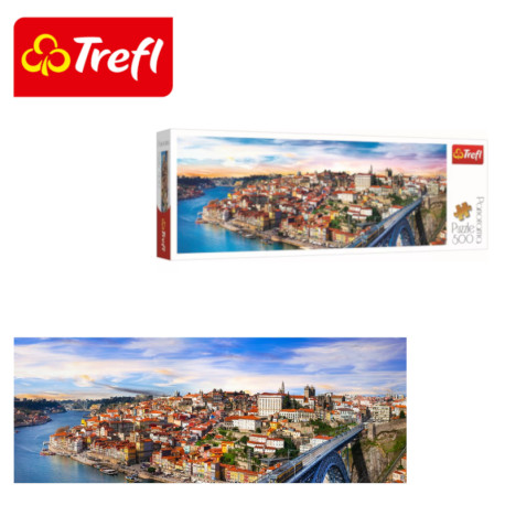 Trefl Puzzle panorama - Porto, Portugalia 500 db-os