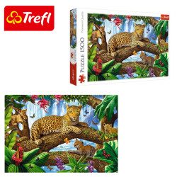 Trefl Puzzle - Pihenés a fák alatt 1500 db-os