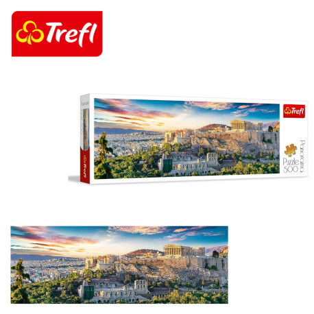 Trefl Puzzle panorama - Akropolisz, Athen 500 db-os