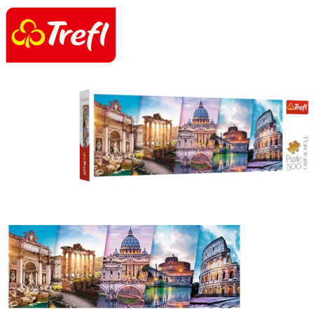Trefl Puzzle panorama - Olaszország kollázs 500 db-os