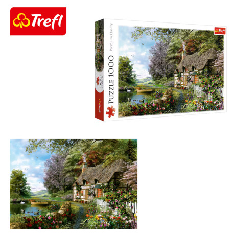 Trefl Puzzle - Erdei házikó 1000 db-os