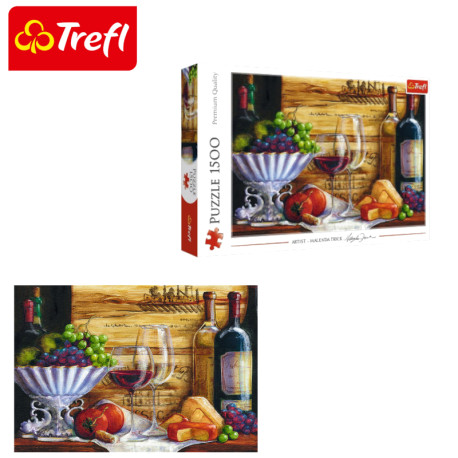 Trefl Puzzle - A pincészetben 1500 db-os