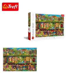 Puzzle - Tündér könyvespolcok 1500 db